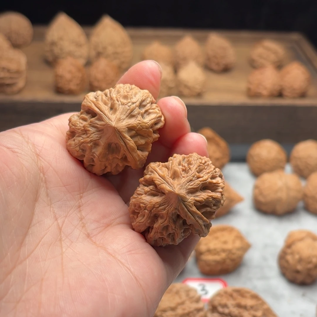 吊坠文玩核桃54号太行龙纹33