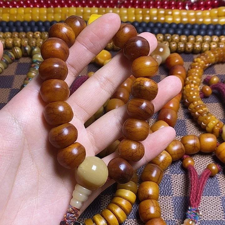 手串/手链牛骨藏区手串可以牛骨