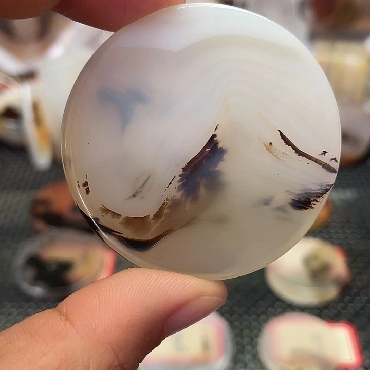 玛瑙/玉髓合金颈饰