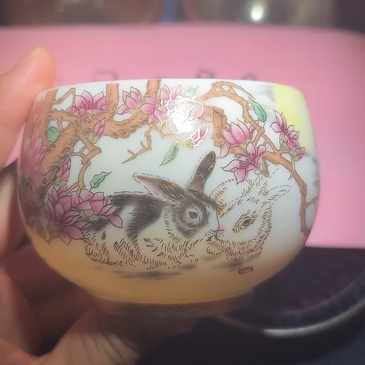 茶盏白瓷杯福利不退不换