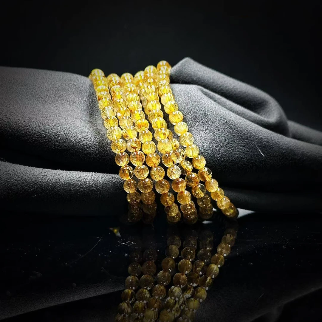 【缪老师严选】SJ1182鸿运齐天蛊强化版 钛晶多圈手链 多样性发其一