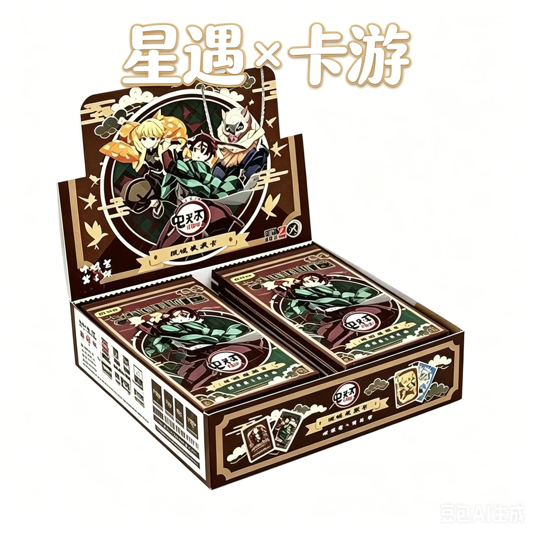 星遇拆卡【玩法合集】卡游鬼灭之刃呼吸包两元包卡牌收藏【盲盒代拆】