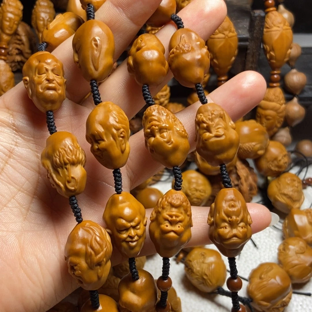 【闪购商品】手串/手链橄榄核乘****、写实罗汉脖挂