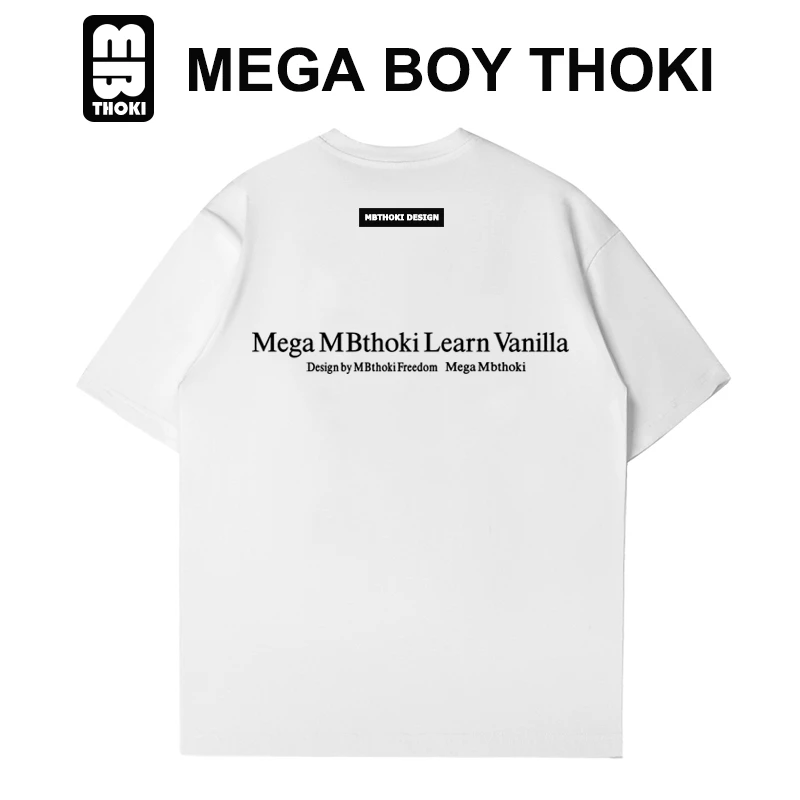 MBTHOKI【2025美式风格男女同款】t恤纯棉重磅加厚夏季新款休闲短袖