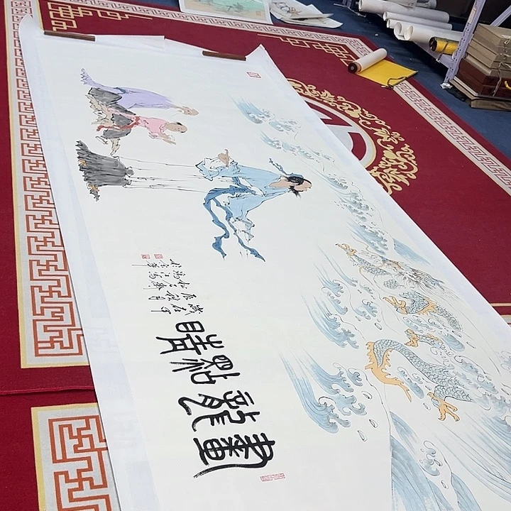 国画书画作品多次