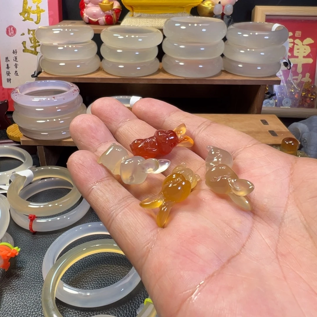 *****玛瑙/玉髓手镯未镶嵌