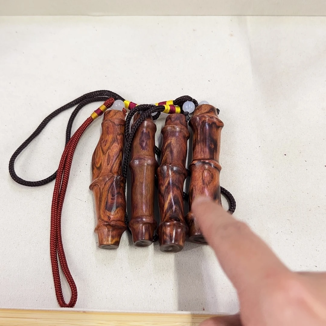 黄花梨/降香黄檀手串/手链小竹节手把件