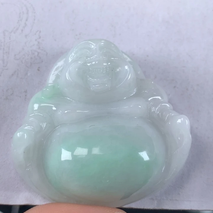 颈饰未镶嵌翡翠佛公