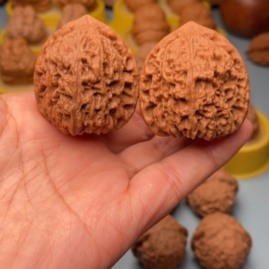 吊坠文玩核桃三角将 36 37