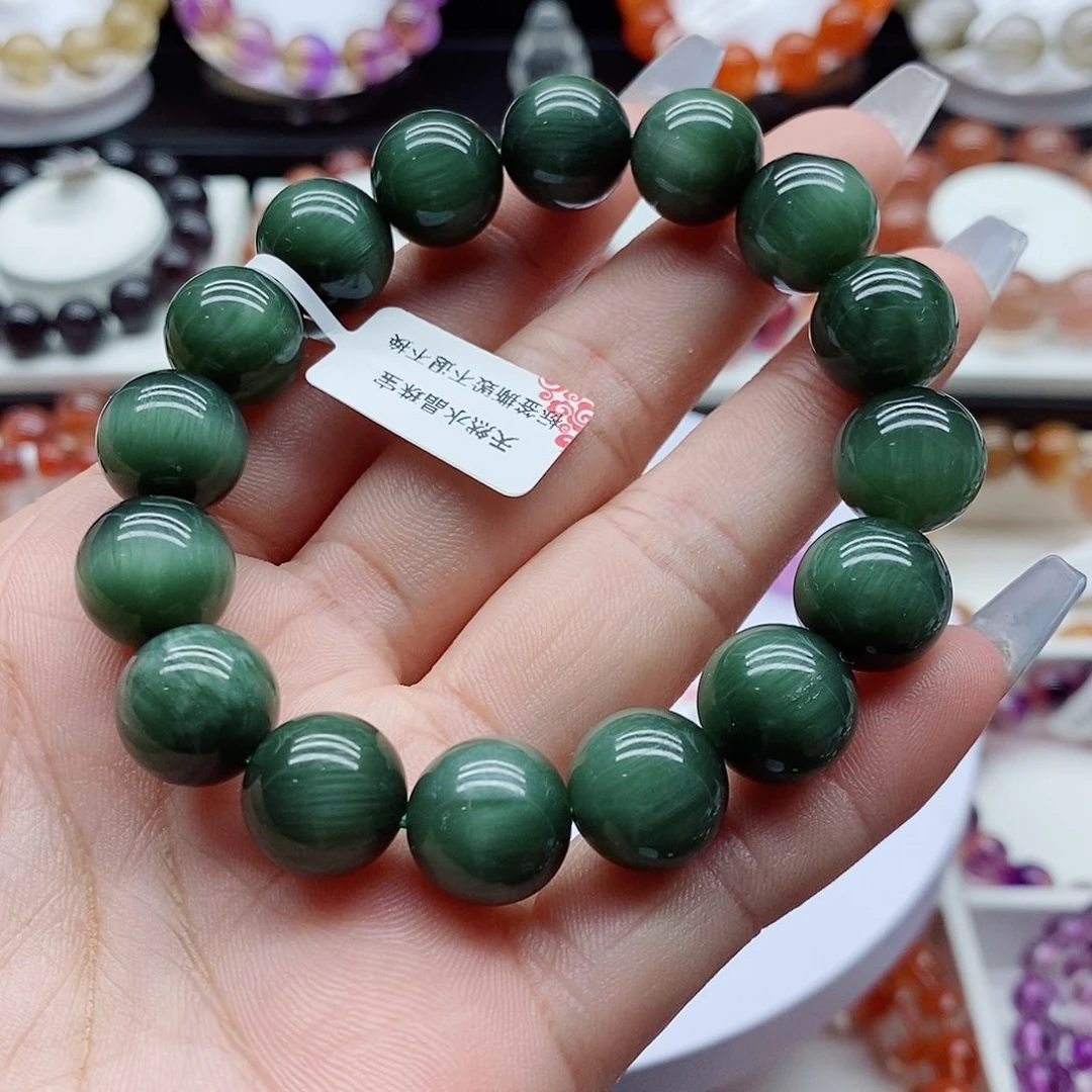 水晶未镶嵌手串绿发晶