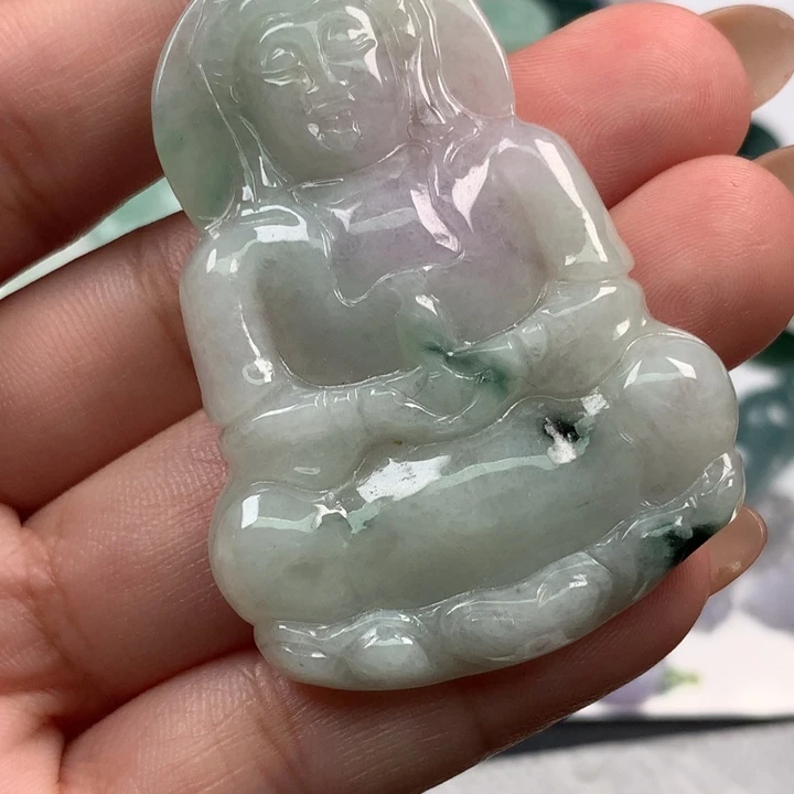 翡翠未镶嵌项圈翡翠