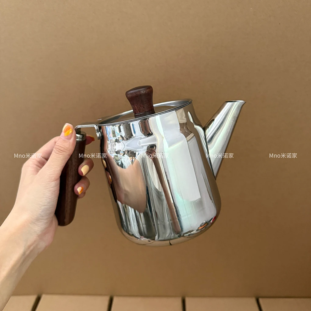 米诺家316不锈钢油壶带过滤网沥油壶食品级家用厨房油罐漏油滤油