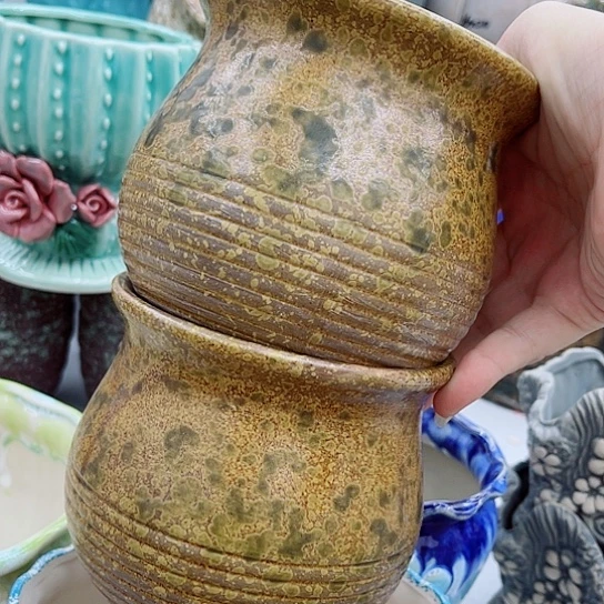 多肉绿植陶瓷花盆9.9包邮