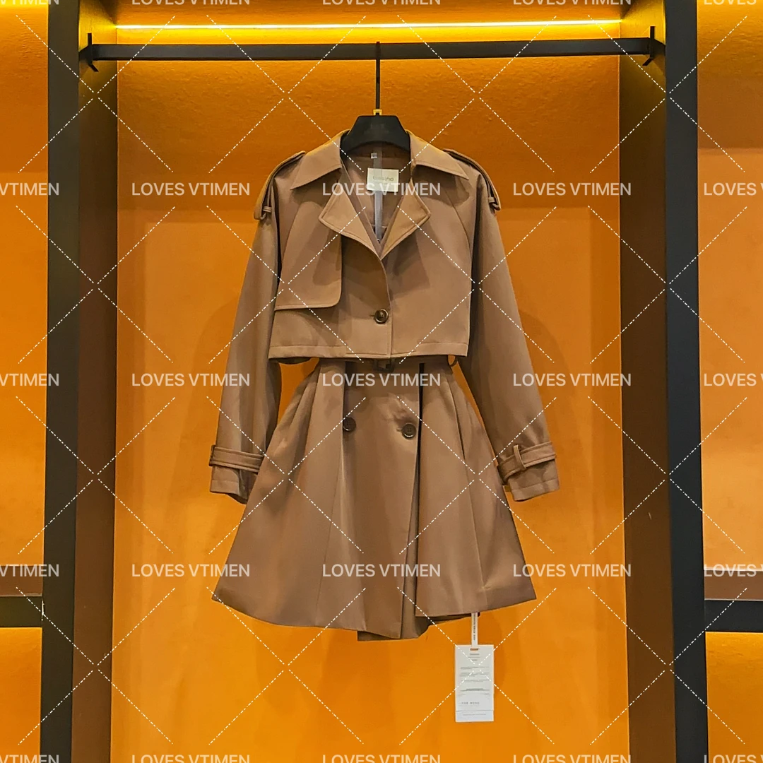 【小鬼专属】羊毛设计师款定制复古风气质重工外套QD-2024781