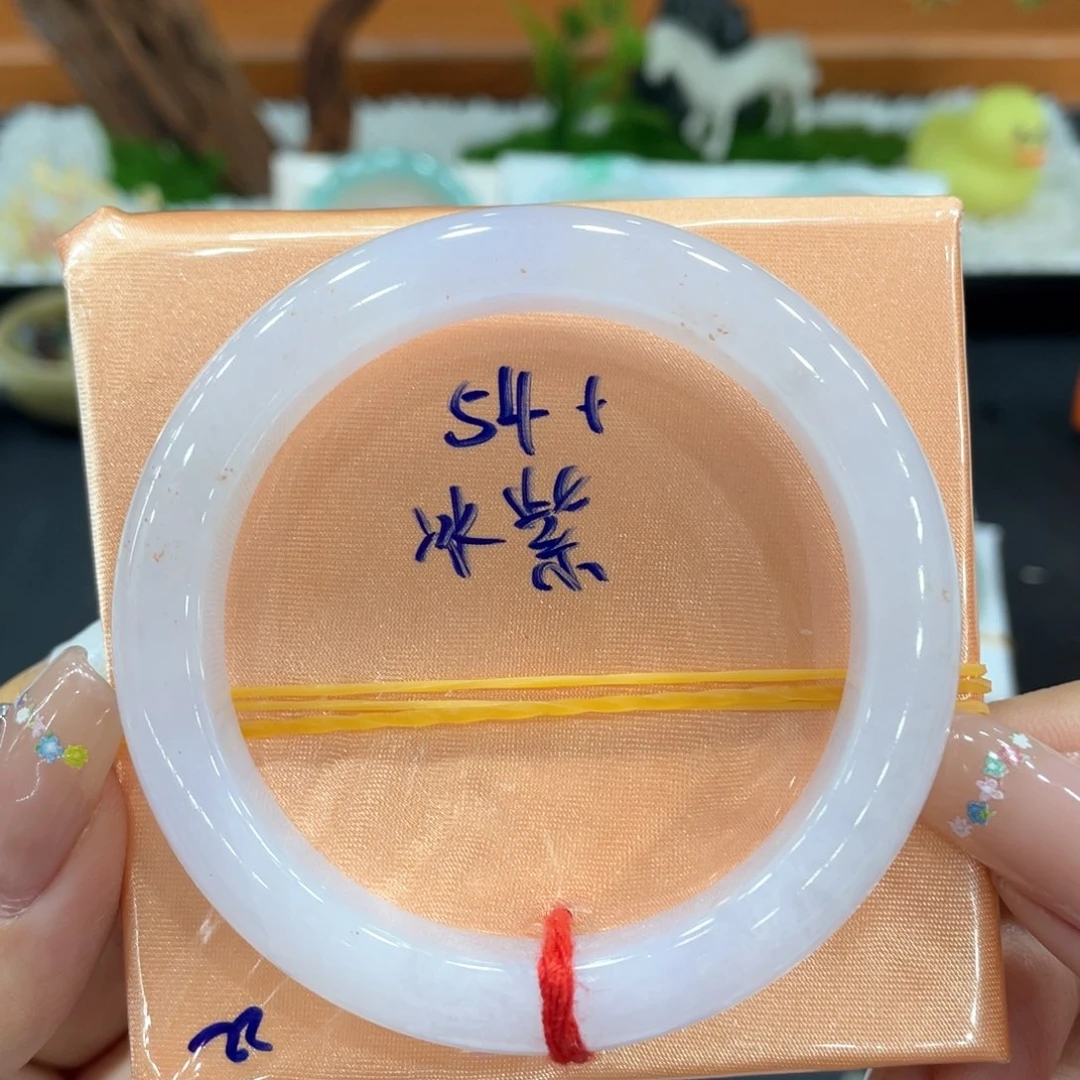 未镶嵌手镯翡翠天然缅甸翡翠A货手镯 66