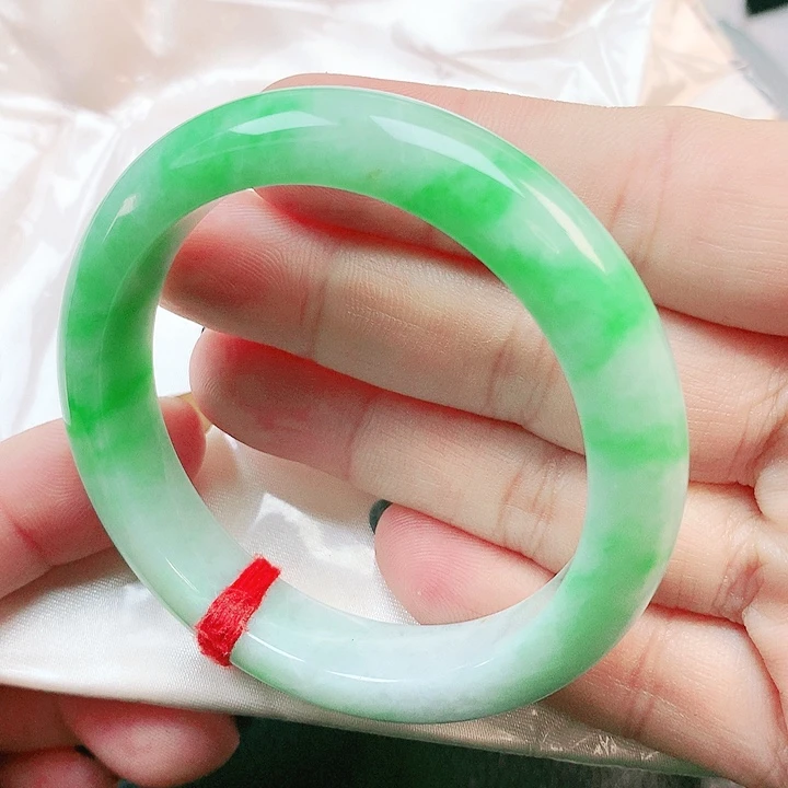 未镶嵌手镯翡翠正圈2573