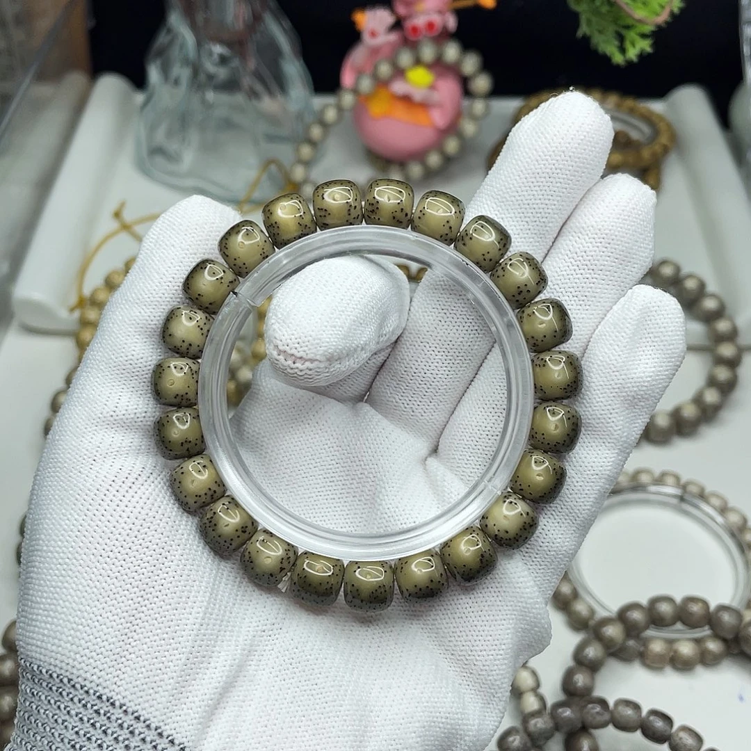 我***糖星月菩提手串10mm 绿冰通体