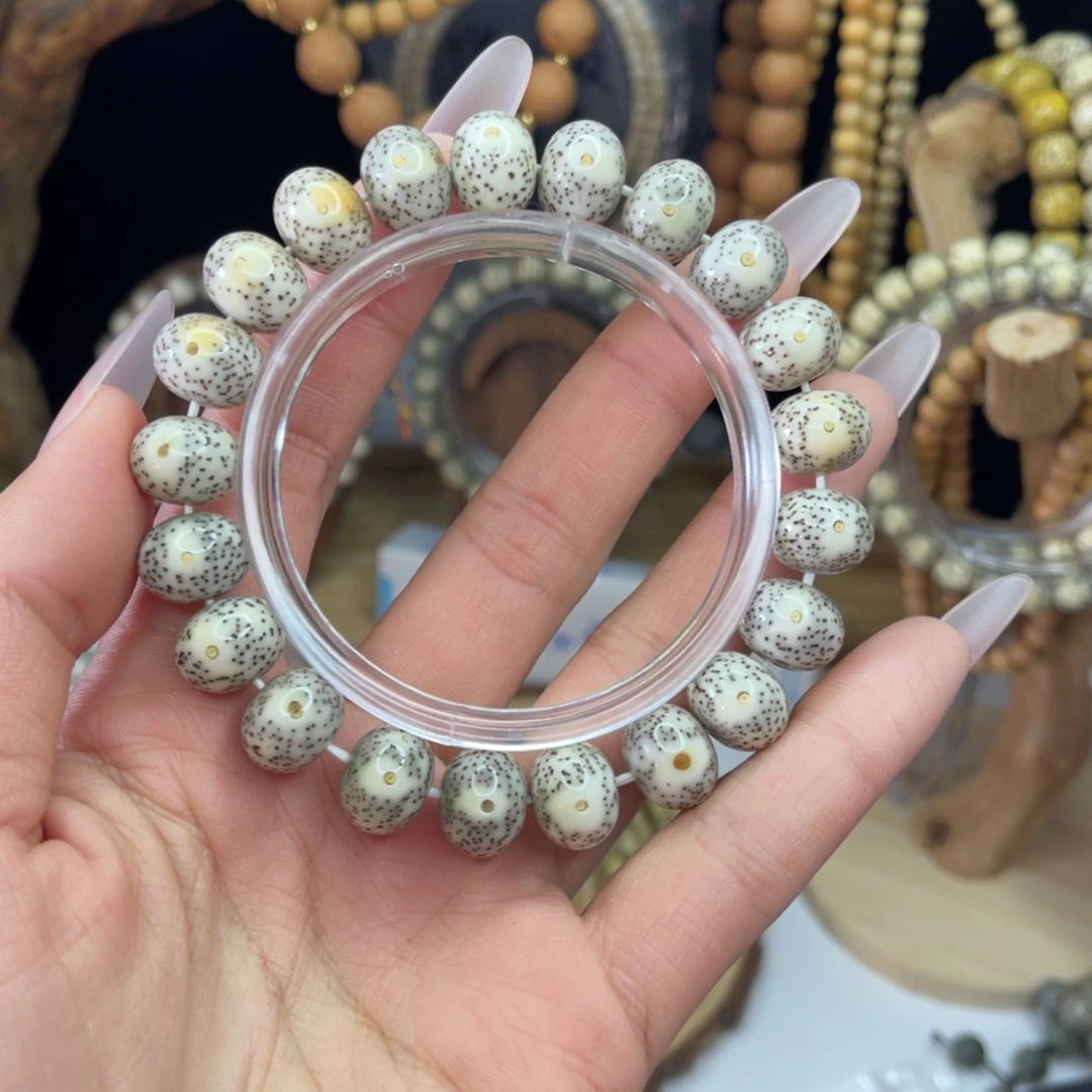 星月菩提手串星月算盘一线天