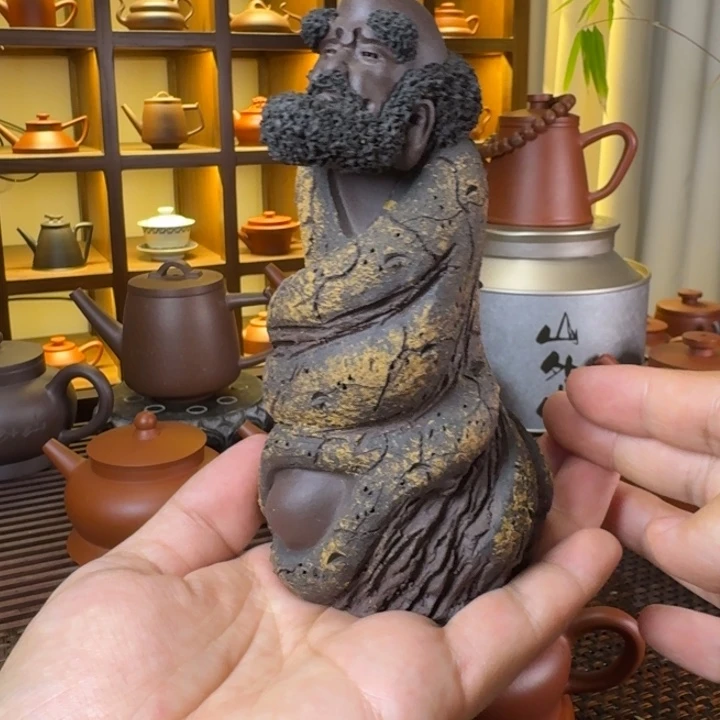 紫砂茶宠重工达摩