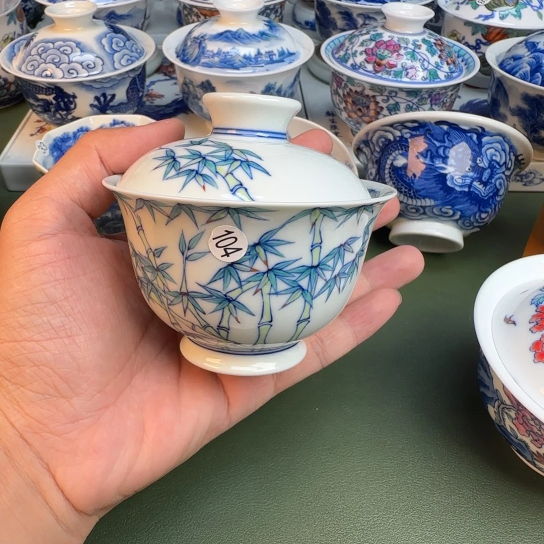 纯手工纯手绘茶具50