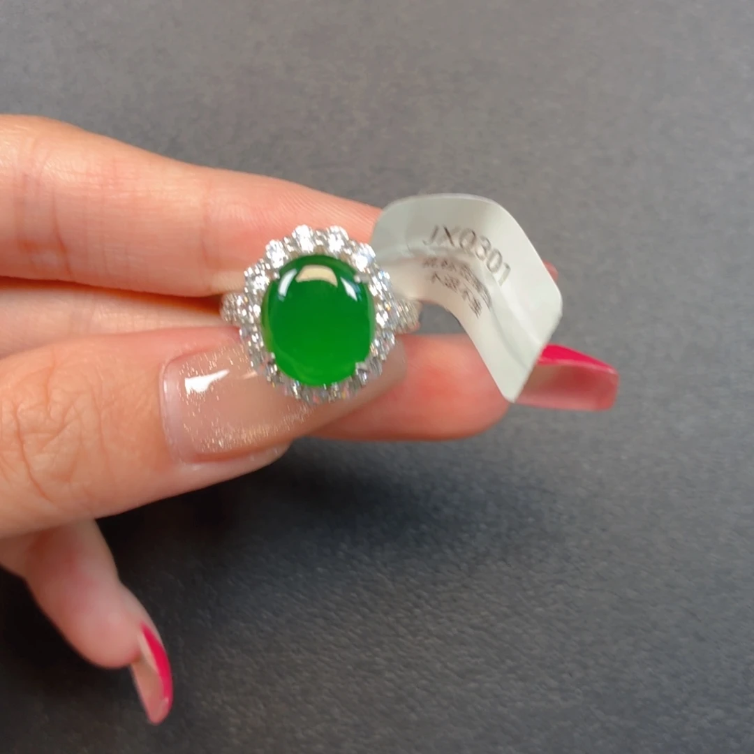 翡翠银S925镶嵌颈饰