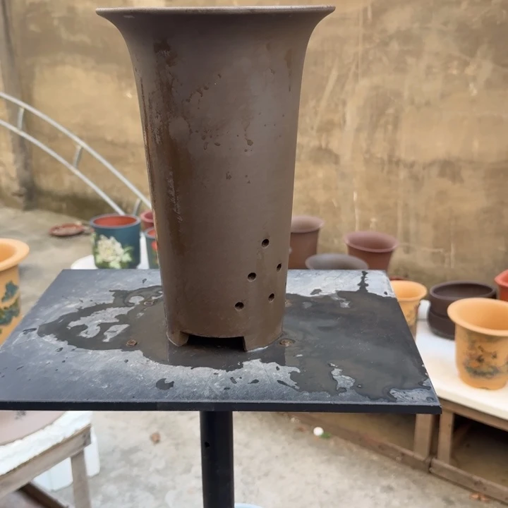 高度29口径19单只 紫砂花盆