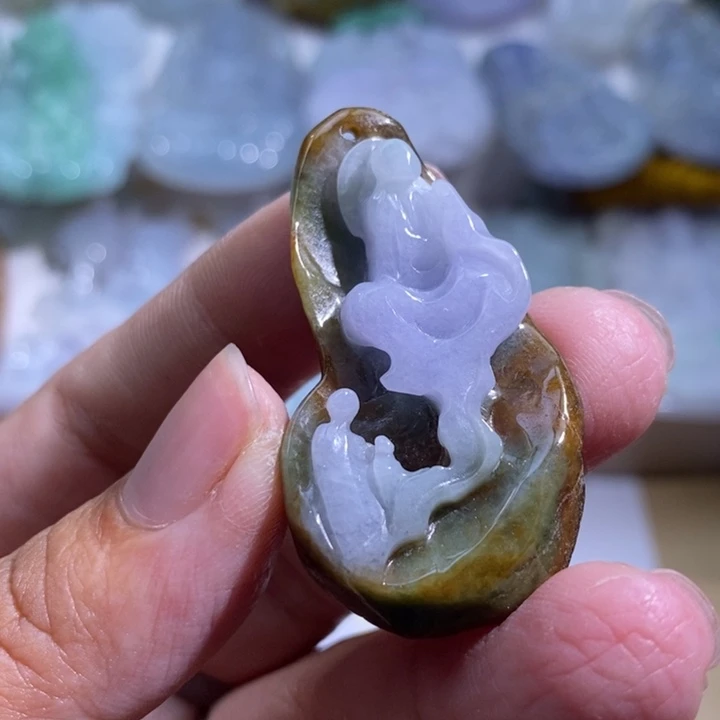 【闪购商品】颈饰未镶嵌翡翠悟道