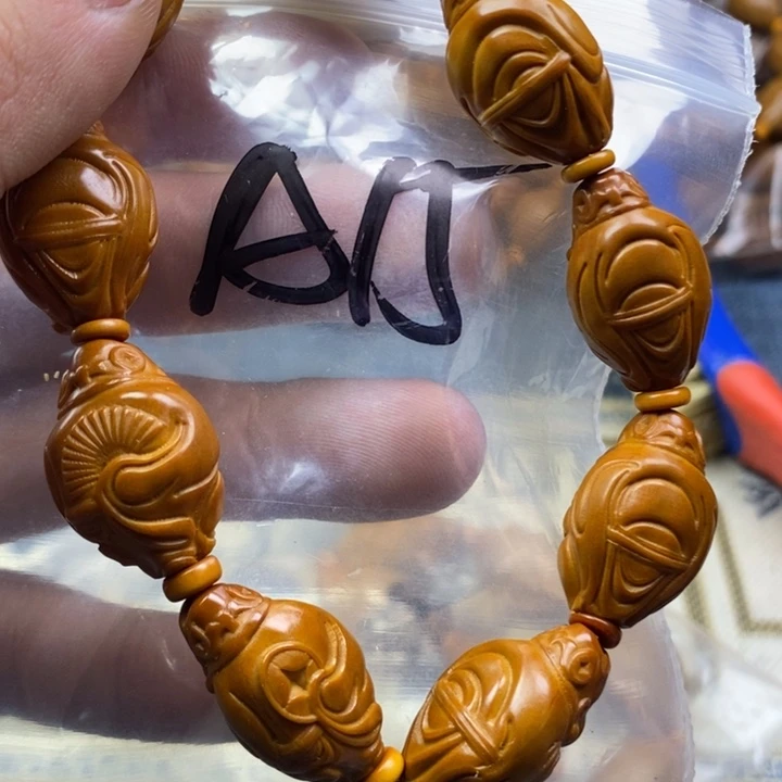 橄榄核手串/手链橄榄核雕工艺手串