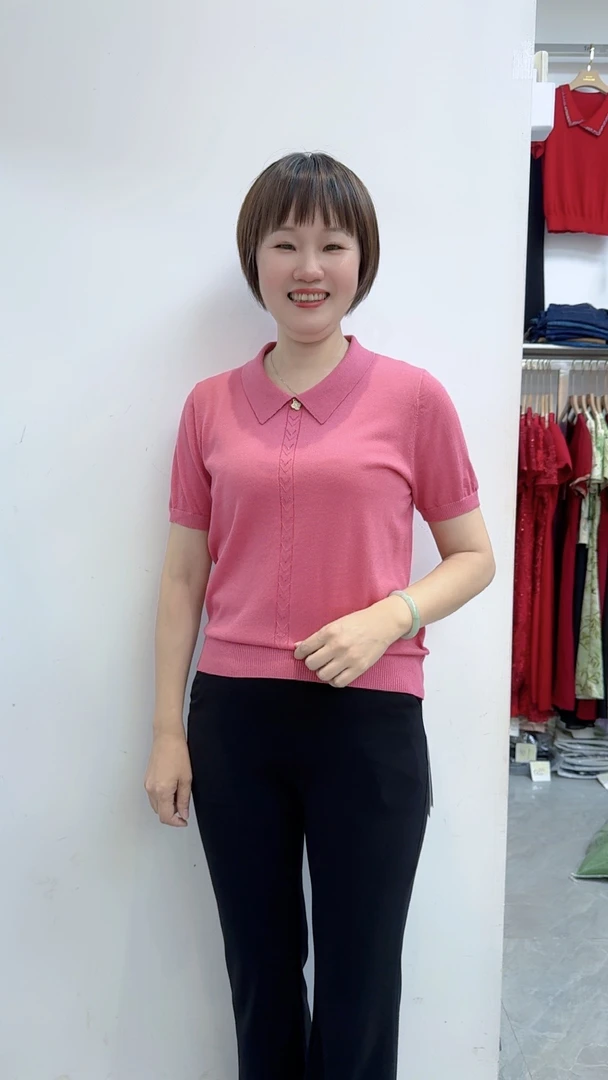 【衣联服饰】精品妈妈款莱赛尔纤维上衣1088