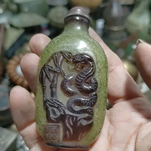 坐***声香榧木小摆件偏远地区不包邮