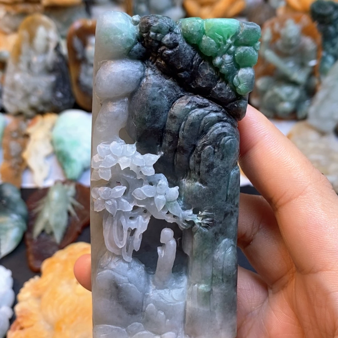 定制翡翠未镶嵌特色54