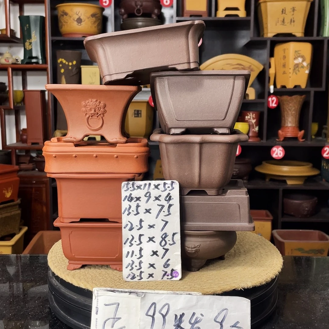 紫砂D-婉秋紫砂花盆