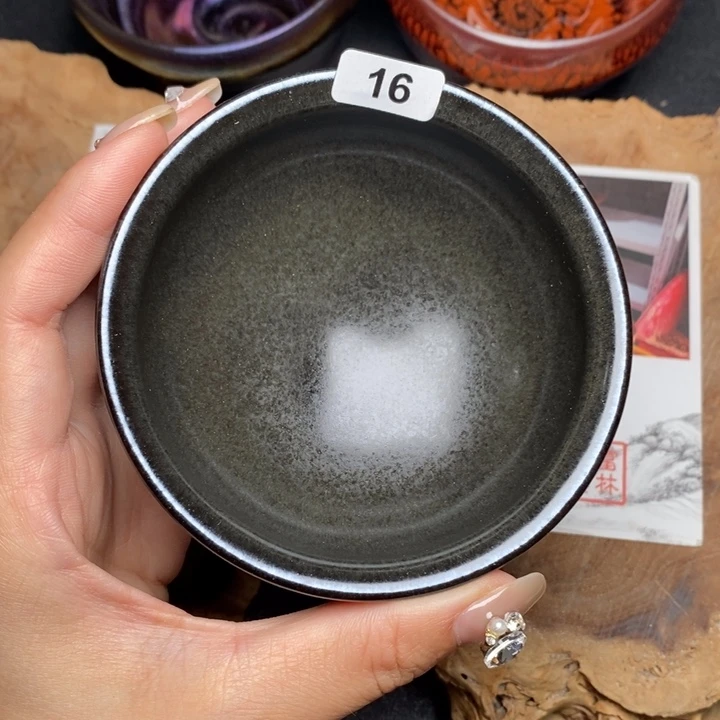 茶盏建窑建盏主人杯16