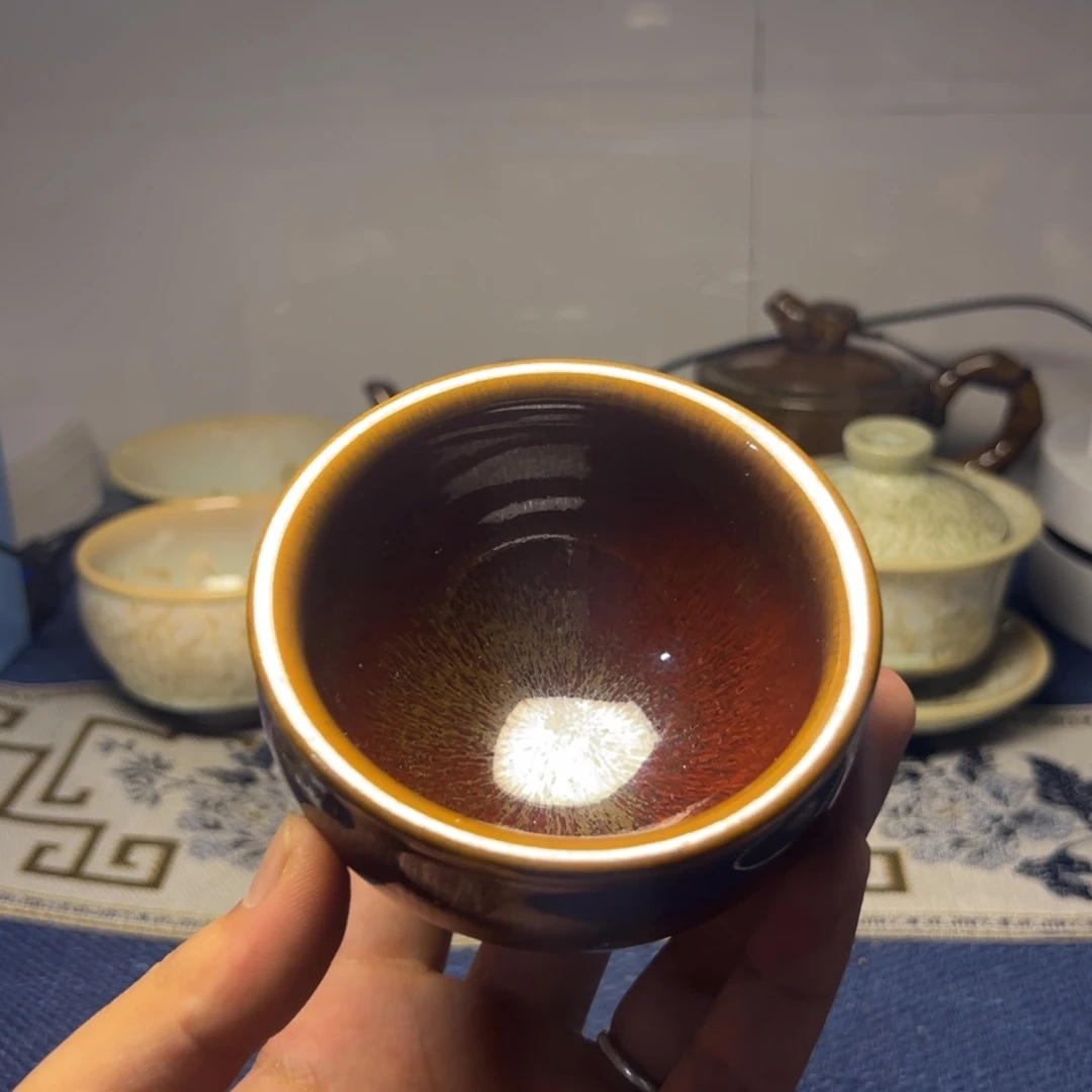 建阳建盏喝茶主人杯
