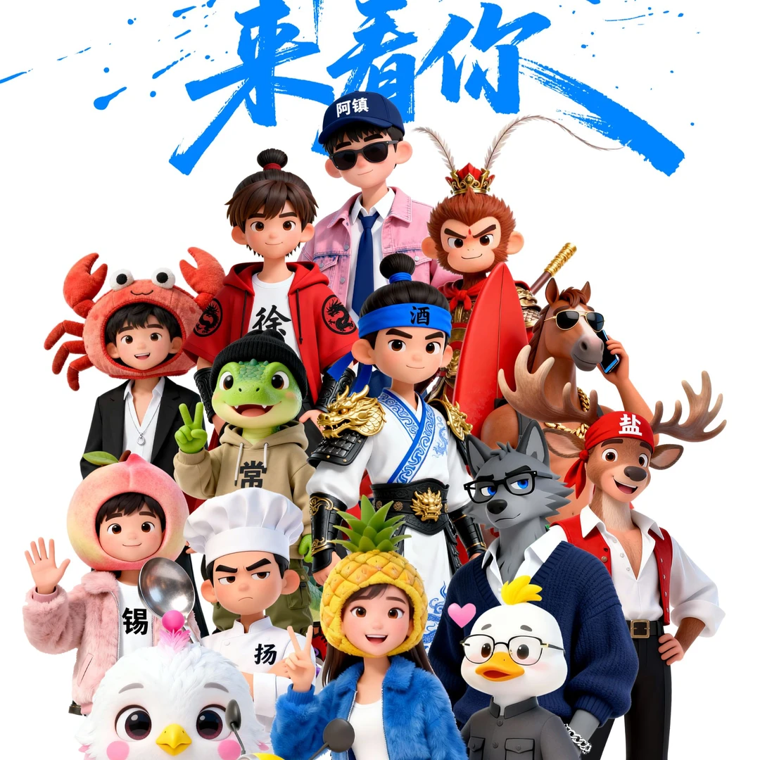 “漂洋过海来看你” 江苏十三太保集体合照鼠标垫