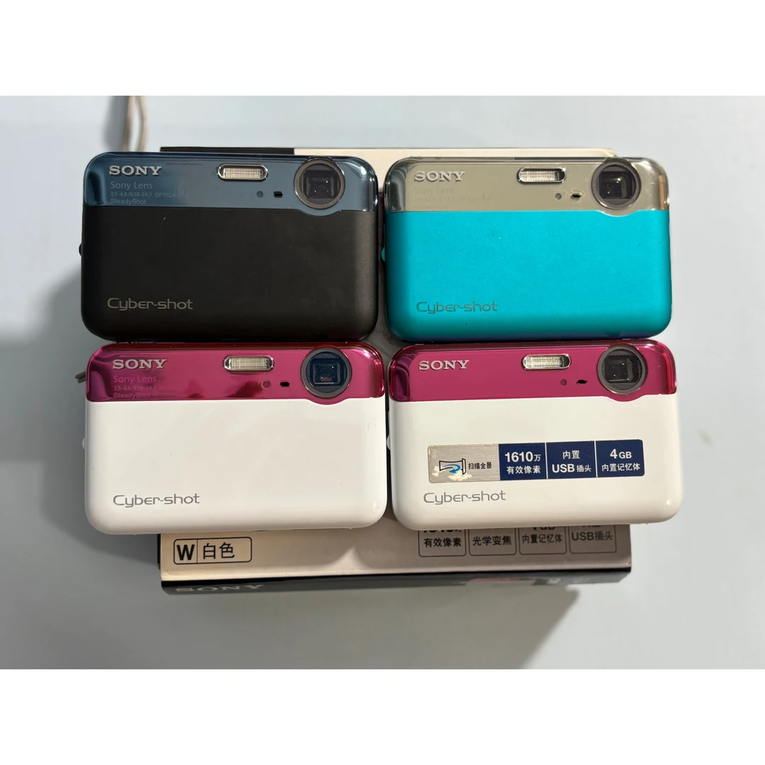 95新 Sony/索尼 一体机相机1610万像素学生适用CCD相机白色j10