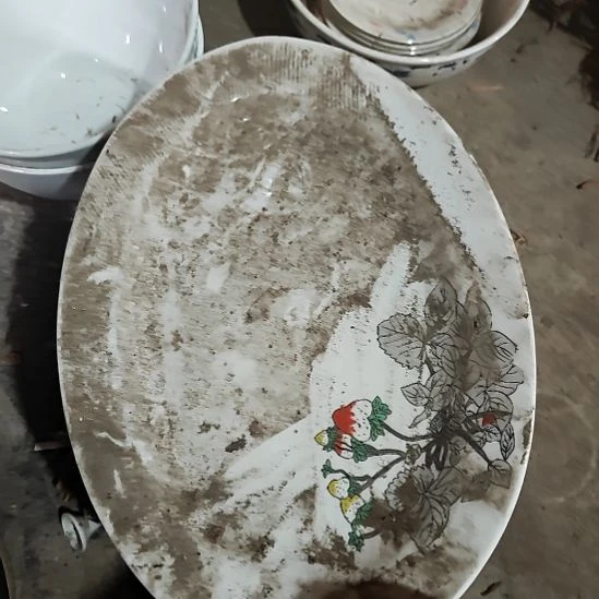 摆件陶瓷盘子碗啥都有随机发货