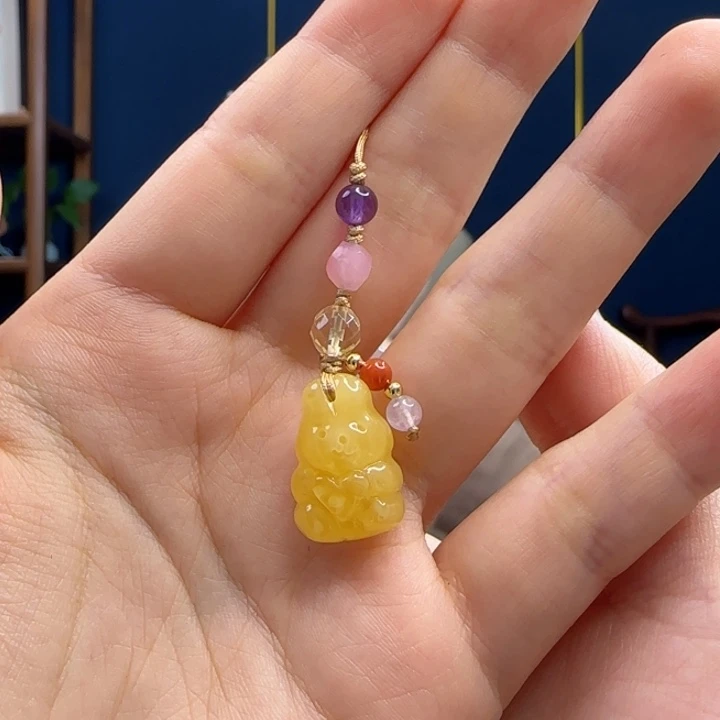 蜜蜡吊坠(赠链)未镶嵌