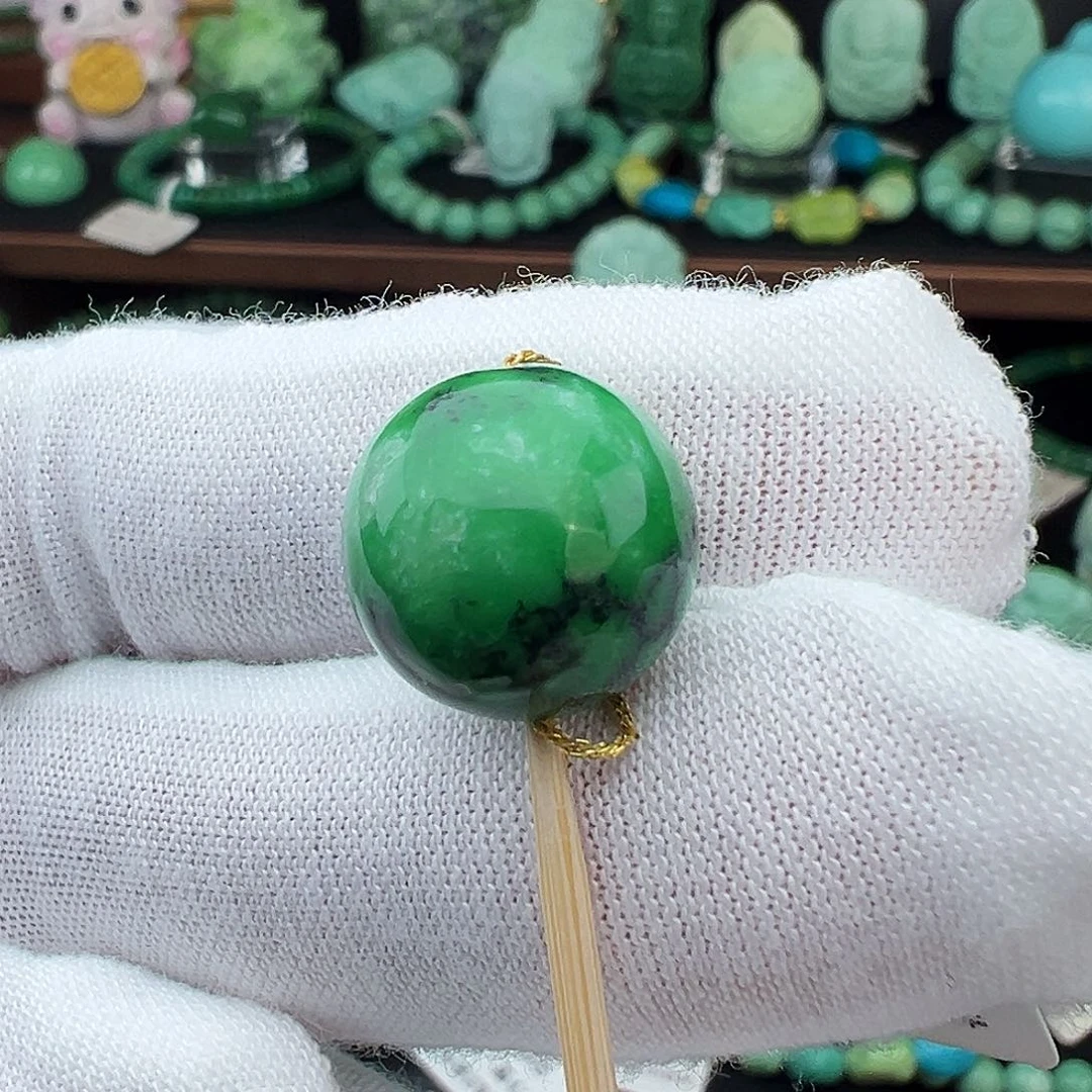 绿松石未镶嵌绿松石主播璐璐