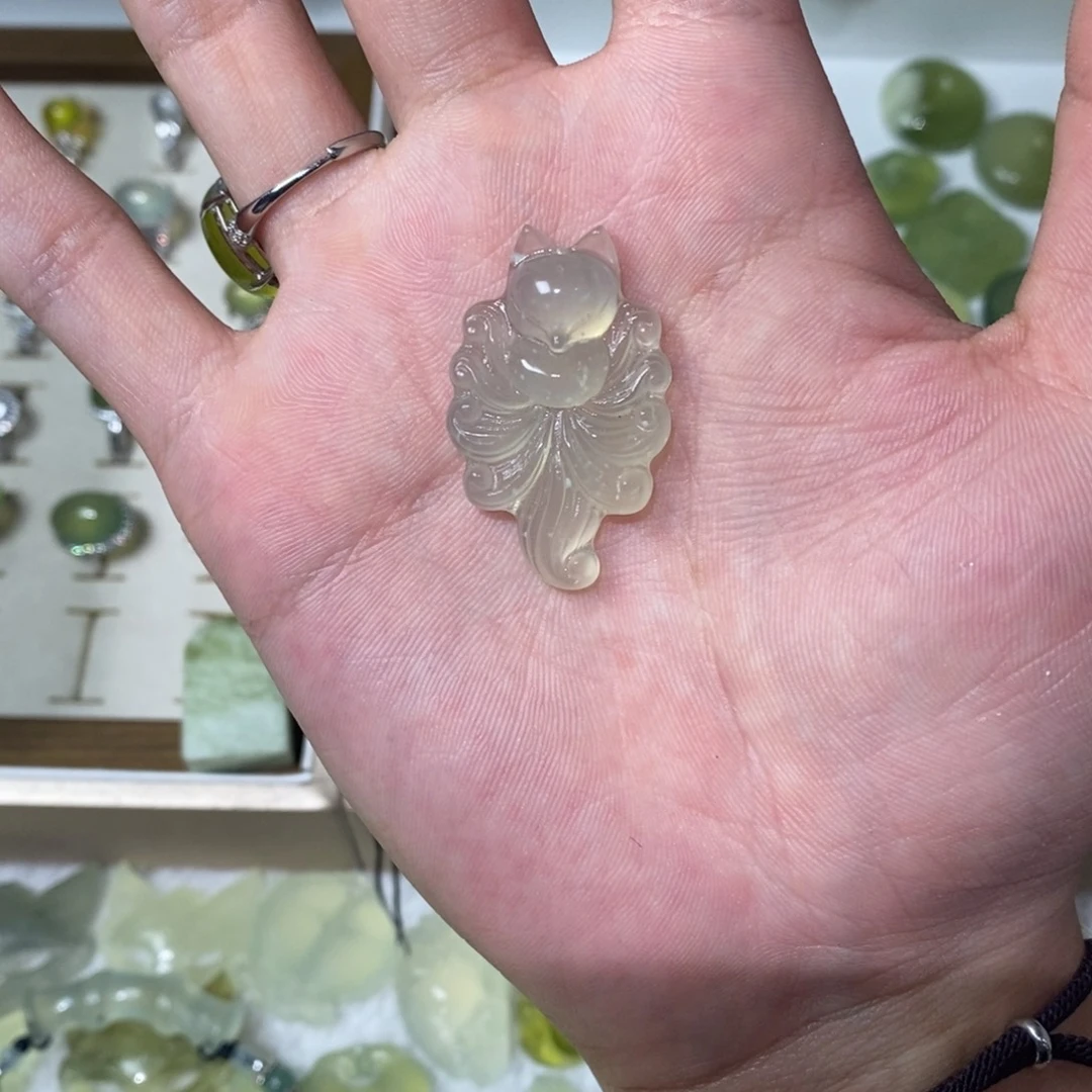 未镶嵌岫玉吊坠(不含链)