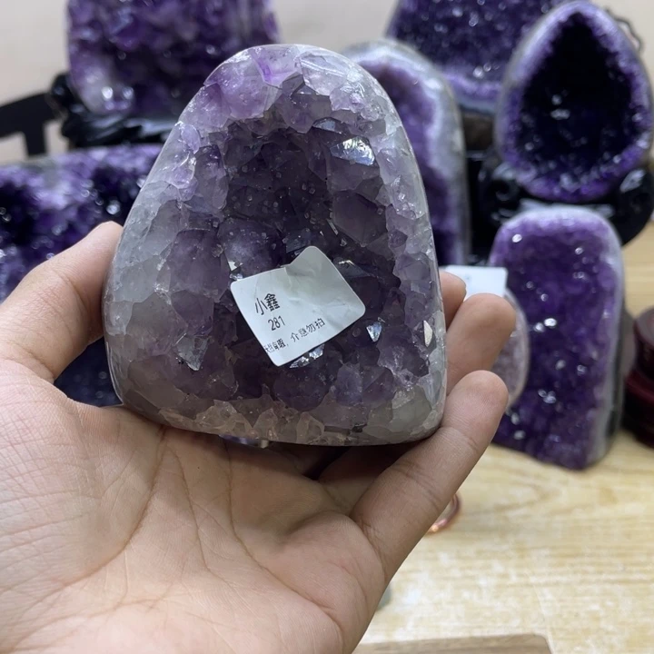 未镶嵌大型摆件（非配饰）紫晶