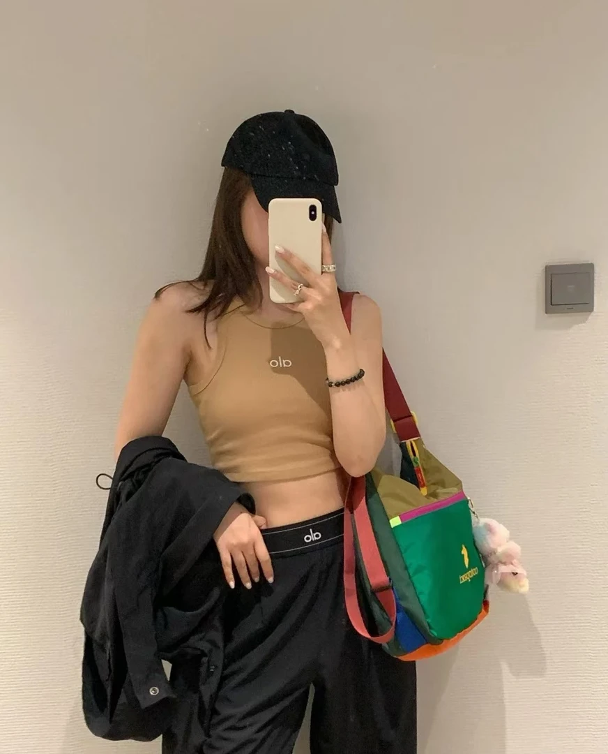 J0009 cot家羊驼16L多巴胺撞色大容量包包休闲变形多功能托特包潮