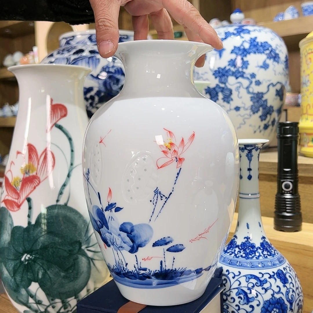 陶瓷制品瓷器瓶玲珑