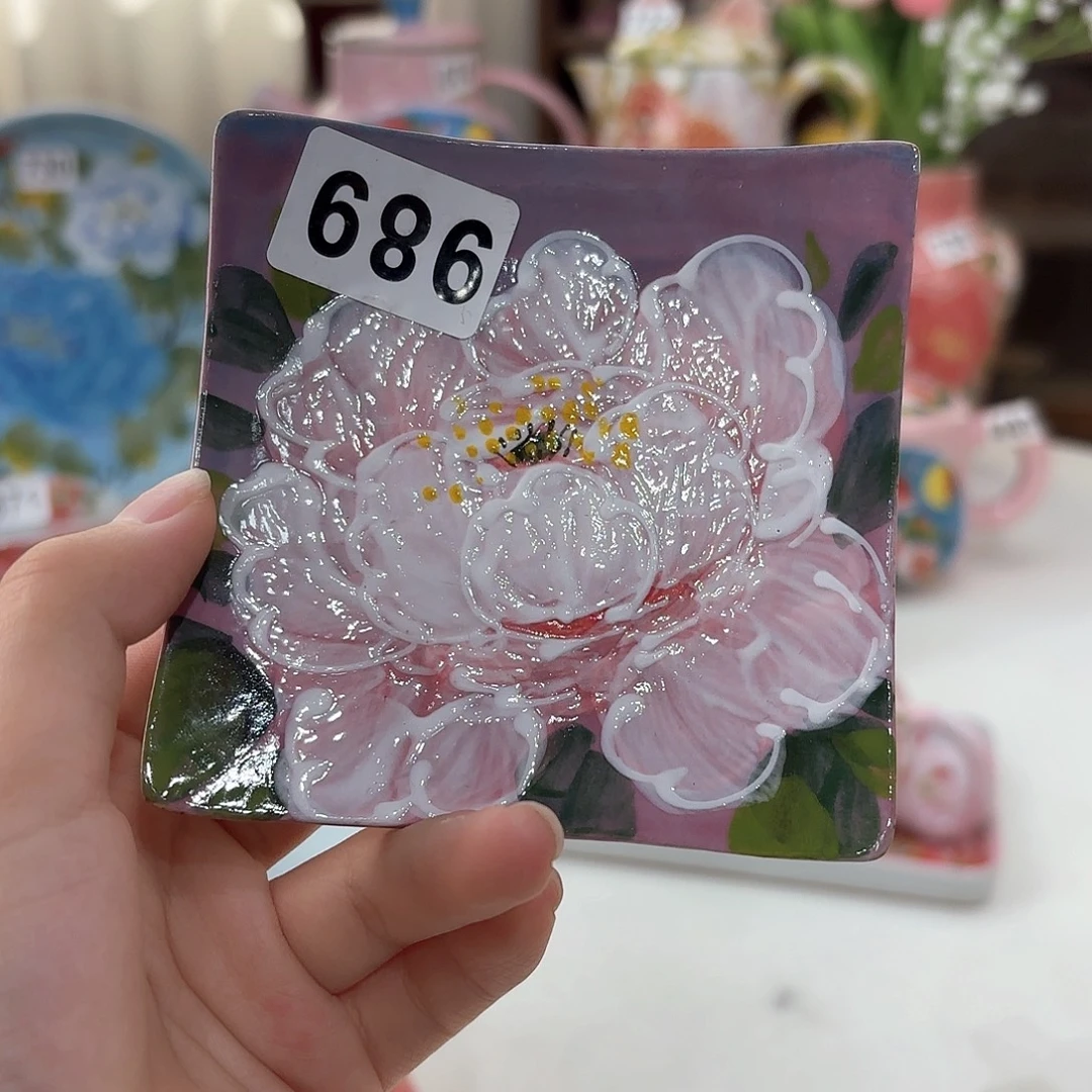 景德镇手绘高温釉下彩陶瓷茶具
