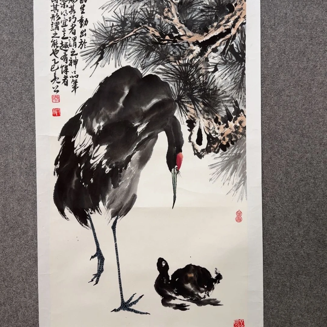国画亮公老师手绘作品