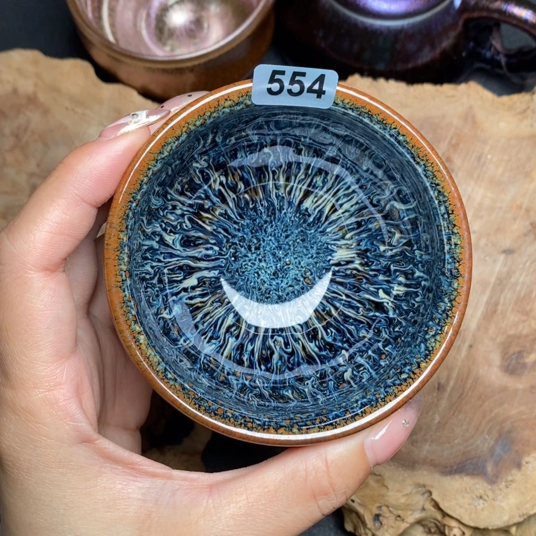 茶盏建窑建盏主人杯554微瑕