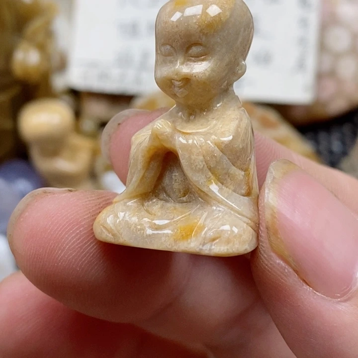 颈饰未镶嵌硅化珊瑚（珊瑚玉）