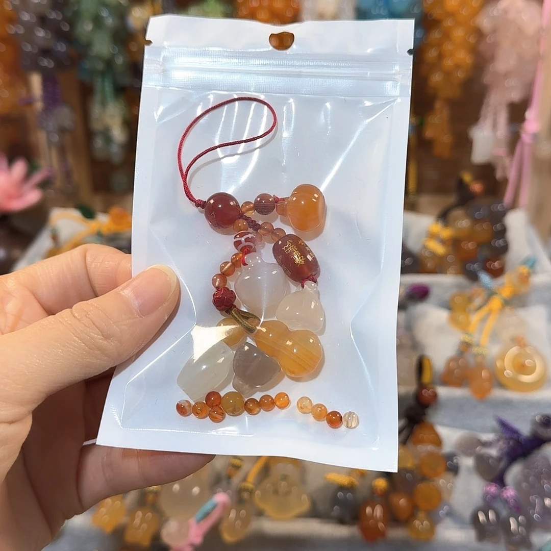 玛瑙/玉髓挂件未镶嵌燕