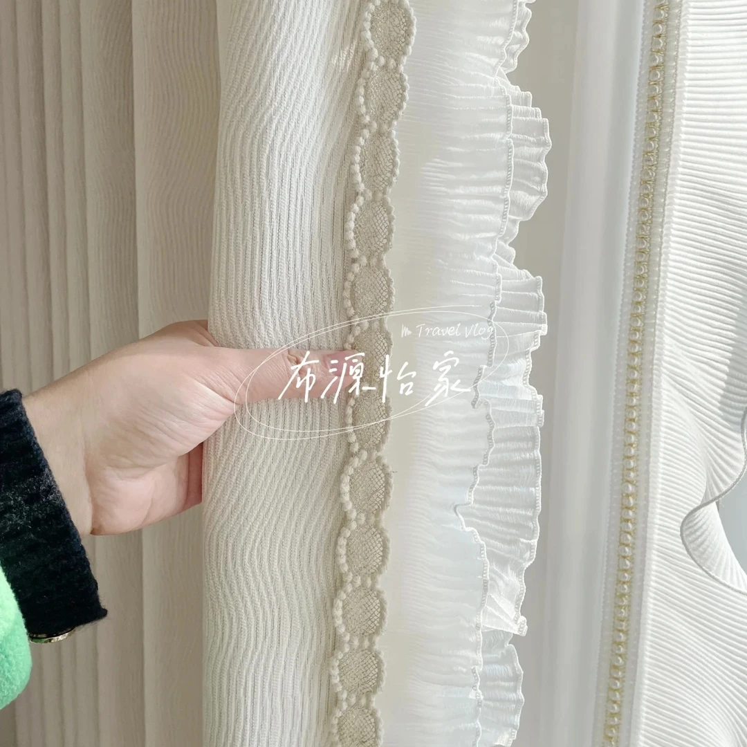 致远花边窗帘布艺法式蕾丝帘头侧边立边服装家居沙发装饰辅料花边