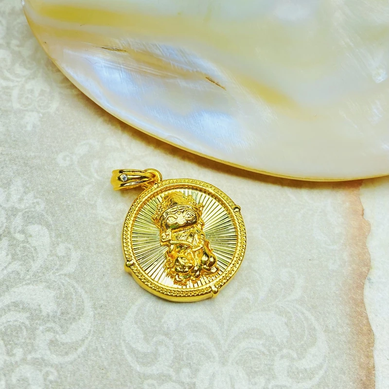 吊坠 K05202黄色生肖吊坠多样性发货47995